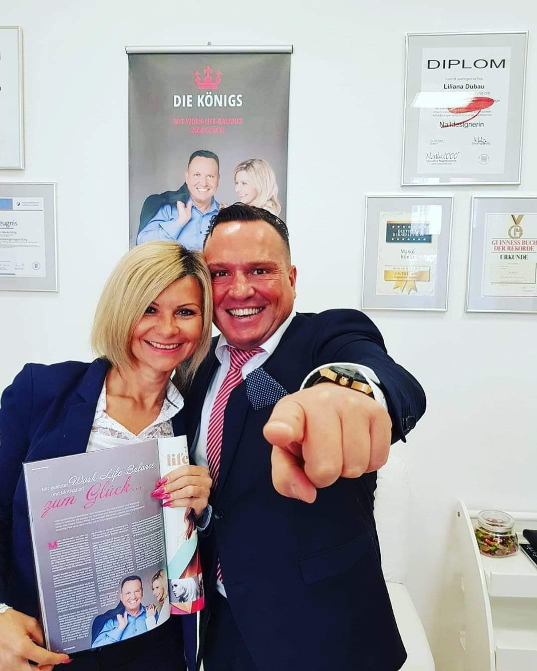 Die Königs im Top Magazin